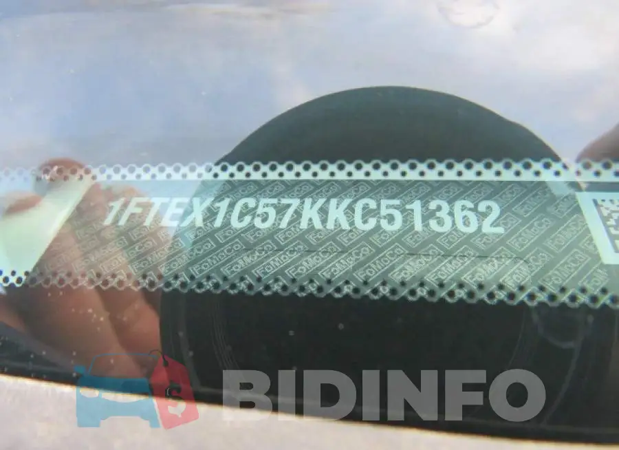 1FTEX1C57KKC51362 Photo# 10