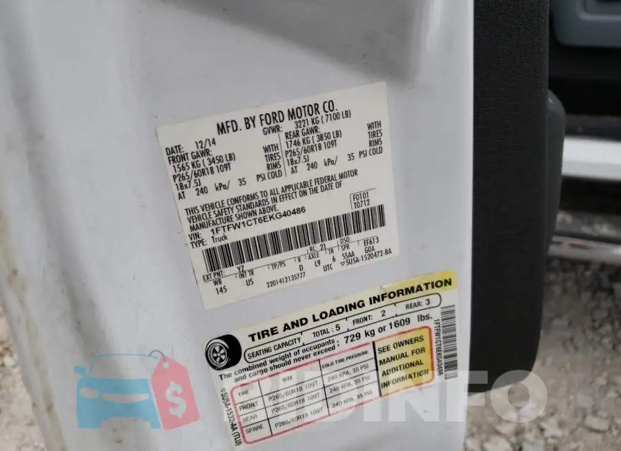 1FTFW1CT6EKG40486 Photo# 12