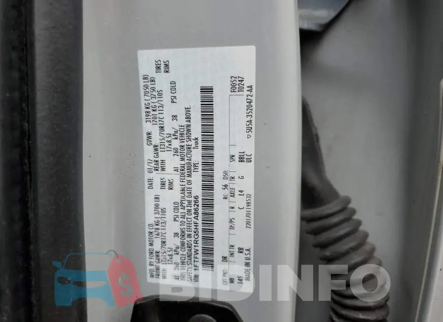 1FTFW1RG5HFA86266 Photo# 12