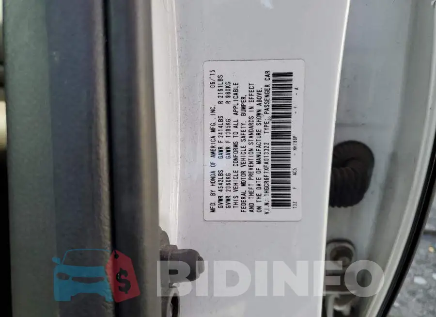 1HGCR6F7XFA013322 Photo# 12