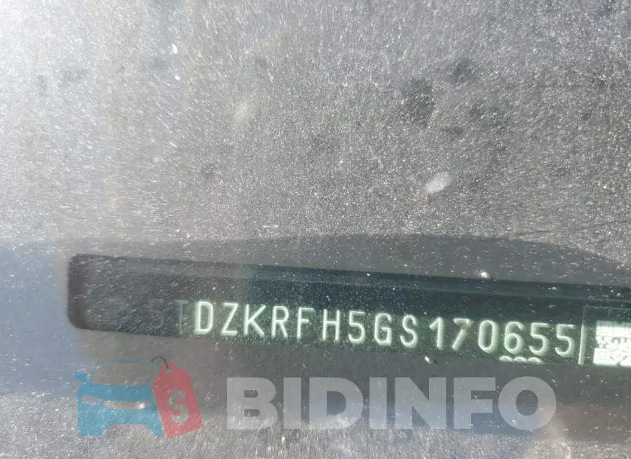 5TDZKRFH5GS170655 Photo# 12