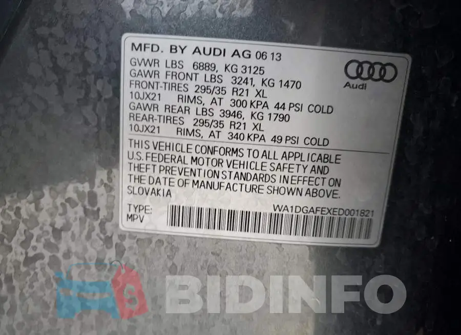 WA1DGAFEXED001821 Photo# 12