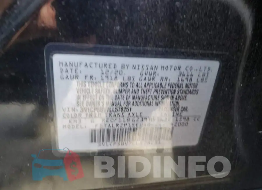 3N1CP5BV7LL578251 Photo# 12