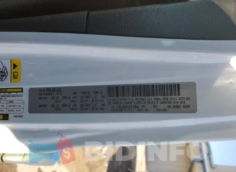 1C4HJXDGXJW316844 Photo# 13