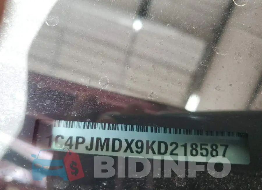 1C4PJMDX9KD218587 Photo# 13