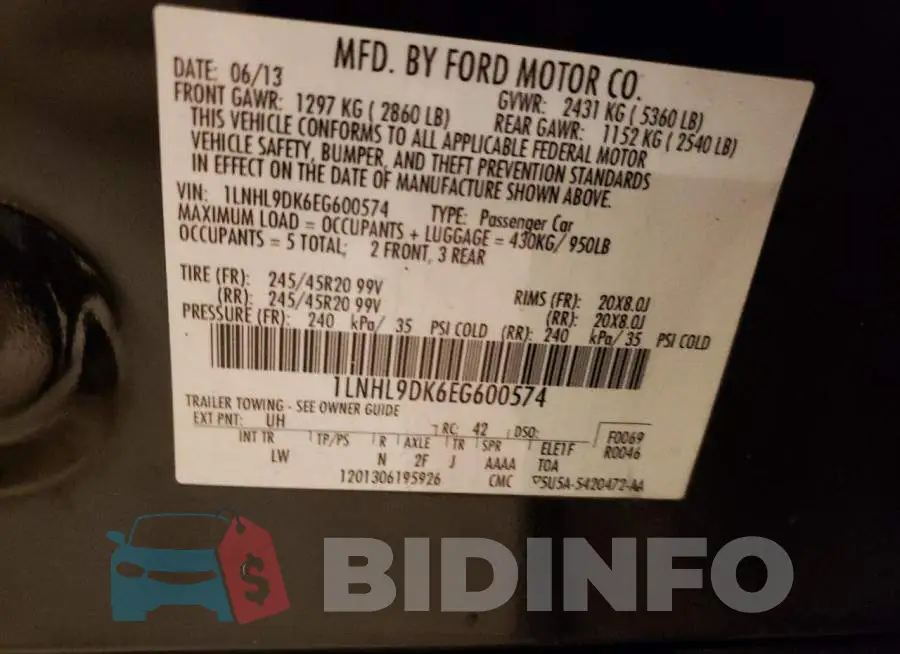 1LNHL9DK6EG600574 Photo# 12