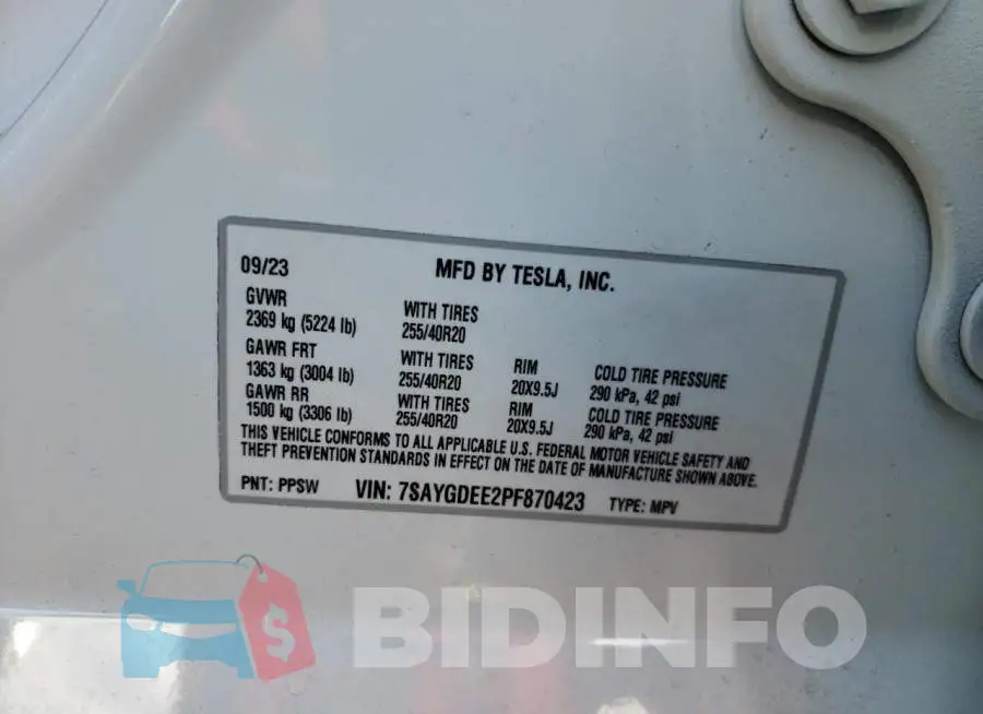 7SAYGDEE2PF870423 Photo# 12