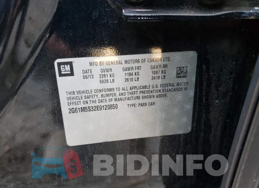 2G61M5S32E9120850 Photo# 13