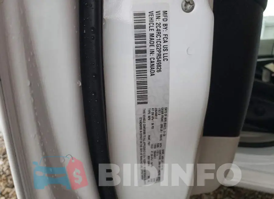 2C4RC1CG2PR549826 Photo# 13
