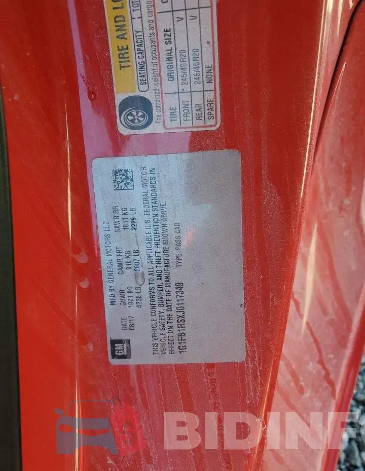 1G1FB1RSXJ0117349 Photo# 12