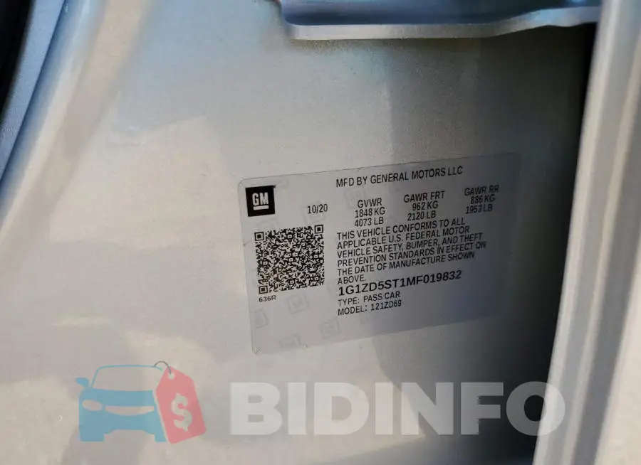 1G1ZD5ST1MF019832 Photo# 12
