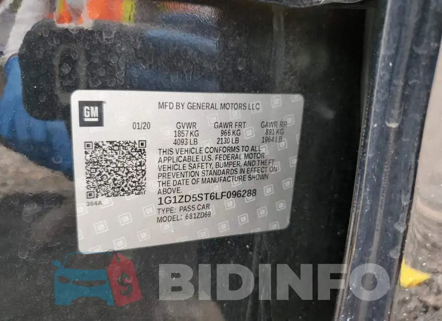 1G1ZD5ST6LF096288 Photo# 12