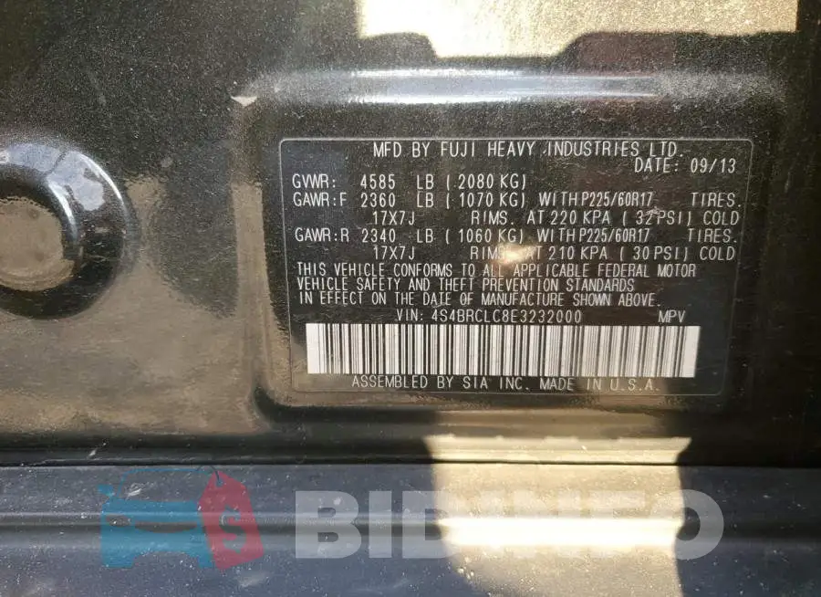 4S4BRCLC8E3232000 Photo# 14