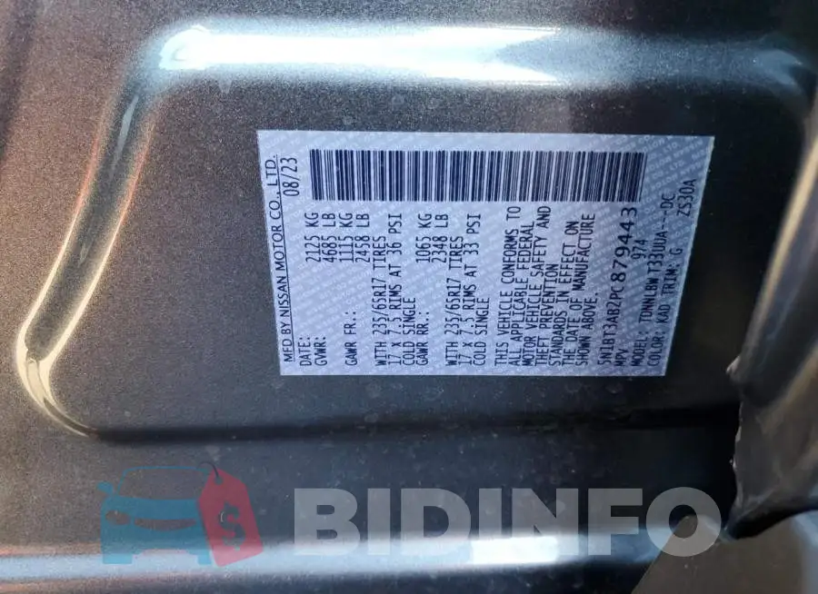 5N1BT3AB2PC879443 Photo# 12