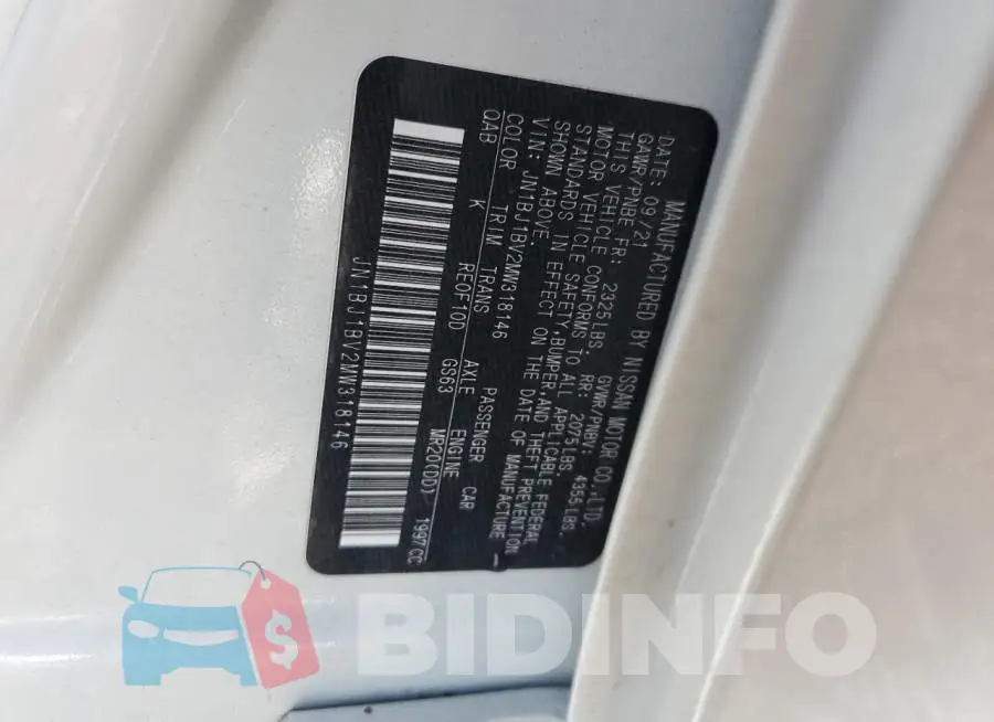 JN1BJ1BV2MW318146 Photo# 12