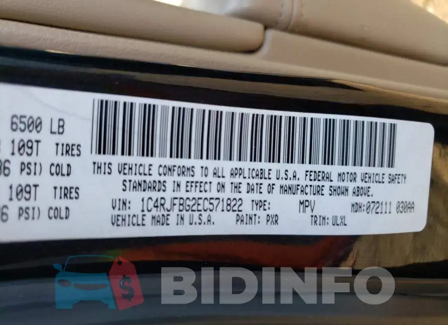 1C4RJFBG2EC571822 Photo# 13