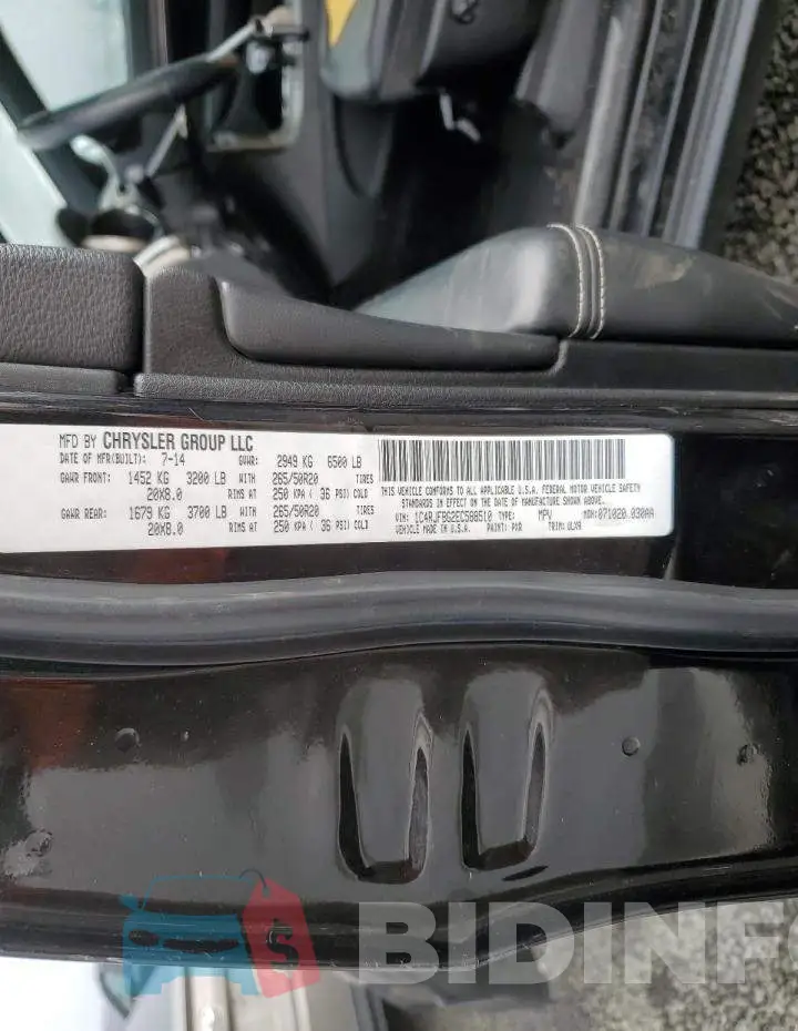1C4RJFBG2EC588510 Photo# 12