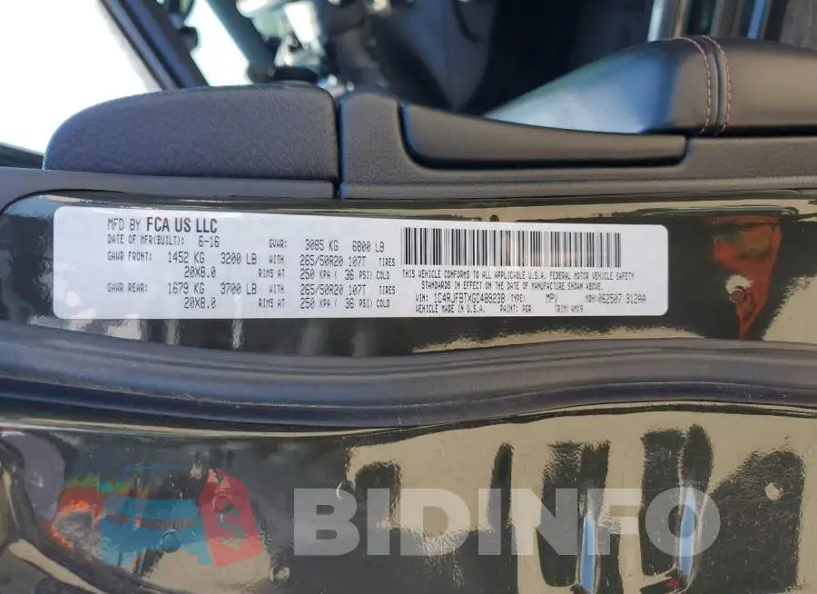 1C4RJFBTXGC489238 Photo# 12
