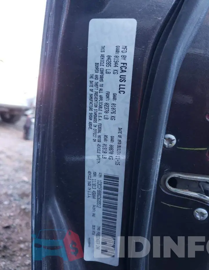 1C3CDFBB8GD635512 Photo# 12