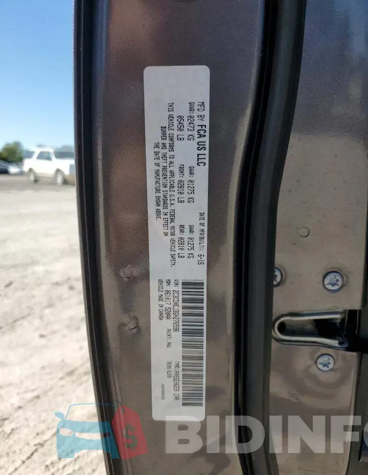 2C3CDXEJ3GH276596 Photo# 12