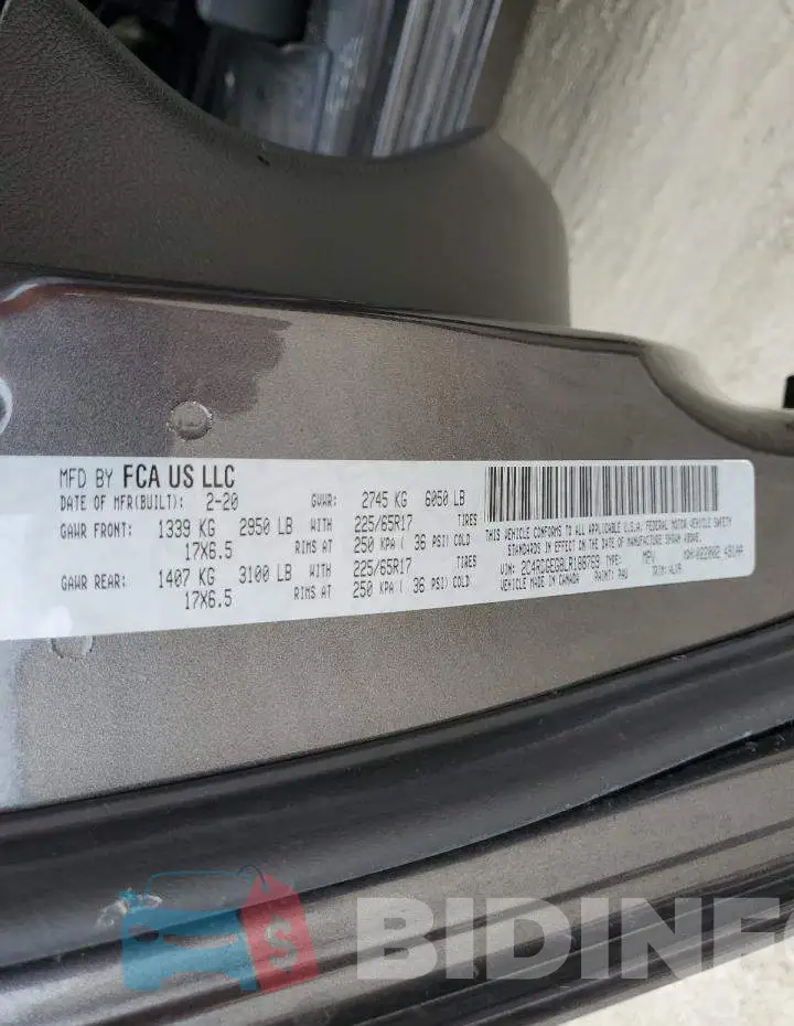 2C4RDGEG8LR188769 Photo# 13