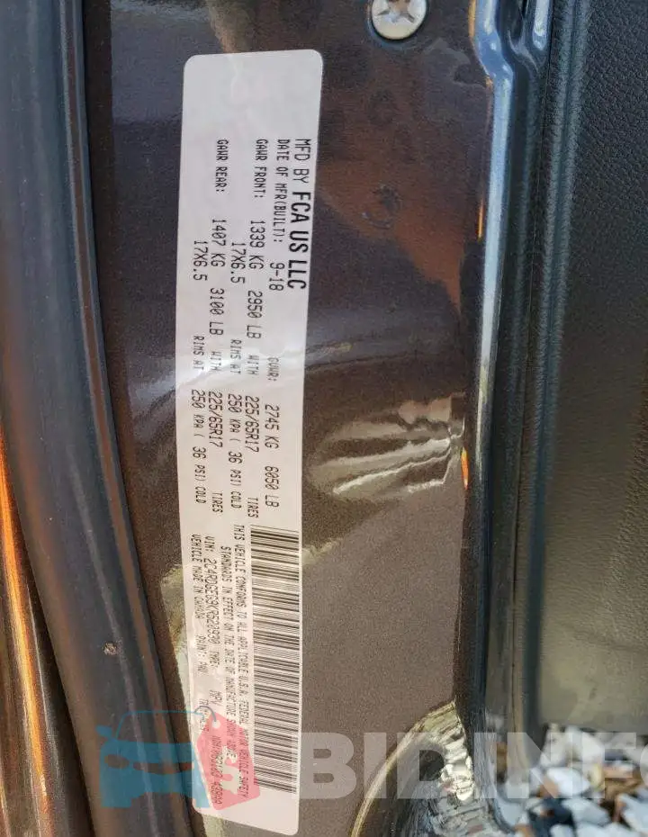 2C4RDGEG9KR520930 Photo# 13