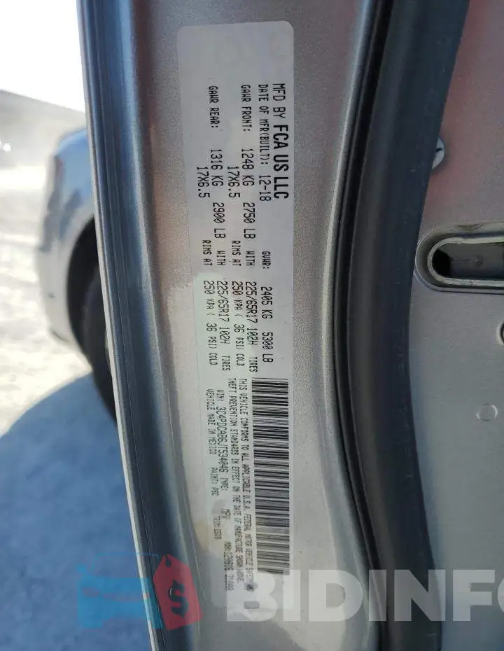 3C4PDCAB6JT534046 Photo# 14