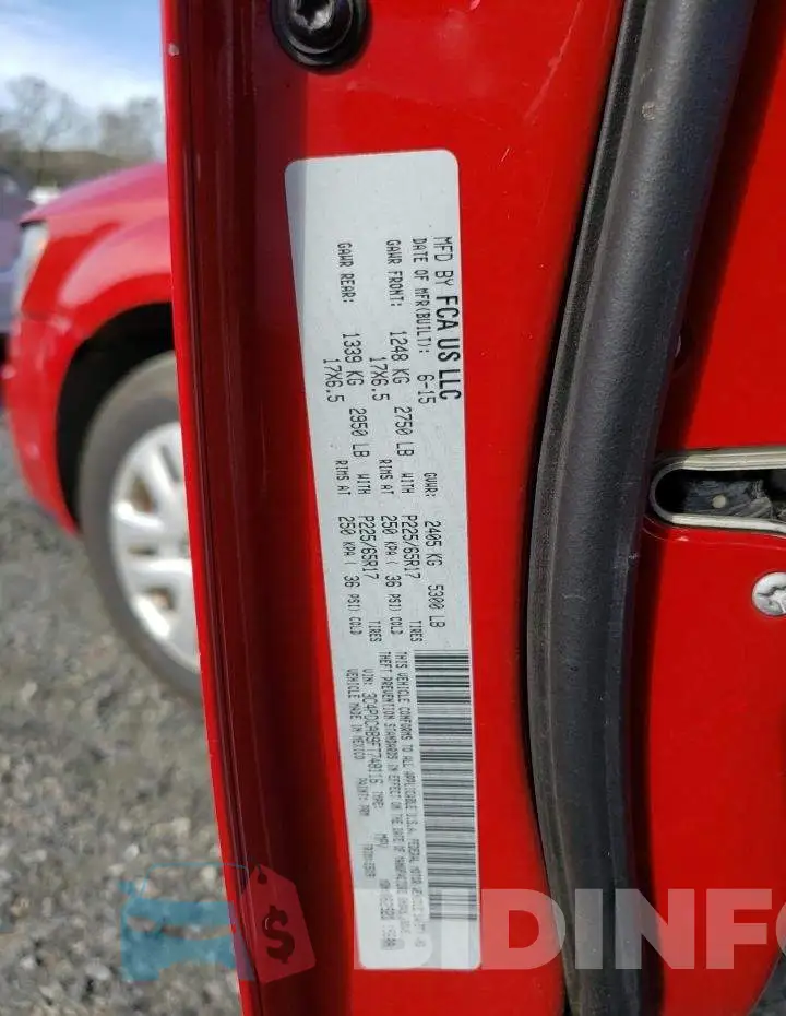 3C4PDCAB9FT748116 Photo# 12