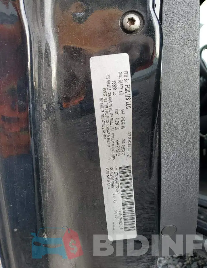 3C3CFFBRXFT624107 Photo# 12
