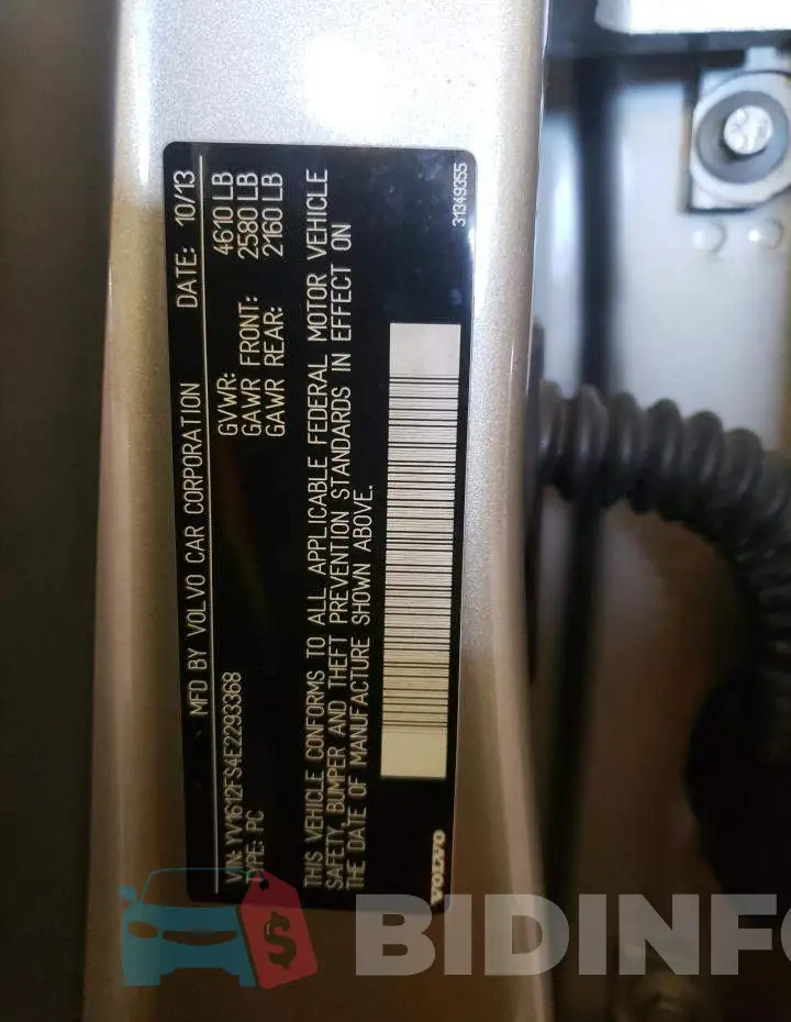 YV1612FS4E2293368 Photo# 12