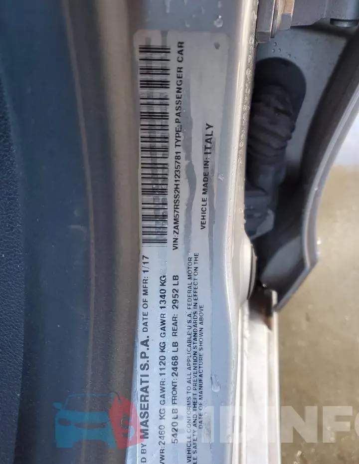 ZAM57RSS2H1235781 Photo# 13