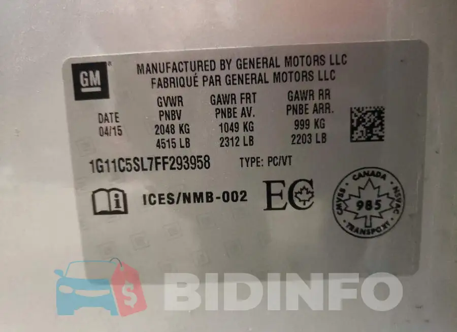 1G11C5SL7FF293958 Photo# 12