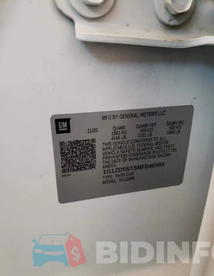 1G1ZD5ST5MF046595 Photo# 12