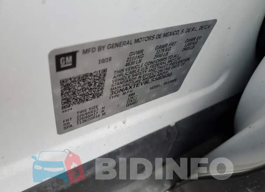 3GNAXTEV8LS580656 Photo# 12