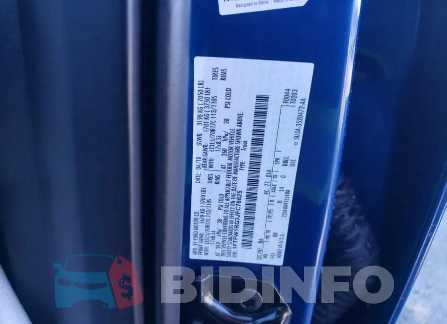 1FTFW1RG3JFC78825 Photo# 12