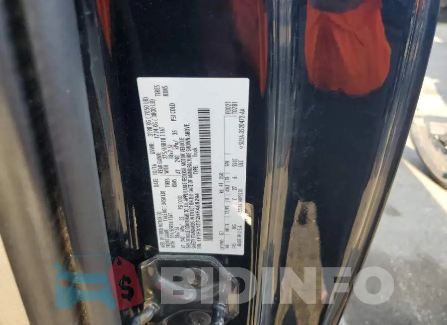 1FTFX1EF2HFA08294 Photo# 12