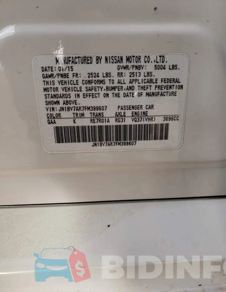 JN1BV7AR7FM399607 Photo# 12