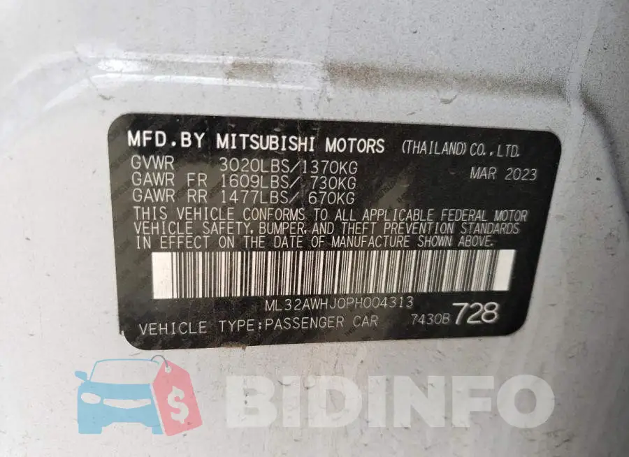 ML32AWHJ0PH004313 Photo# 12