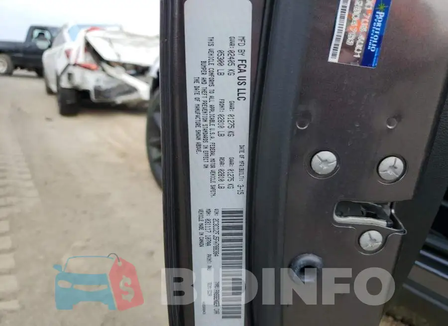 2C3CDZFJ5FH788384 Photo# 12
