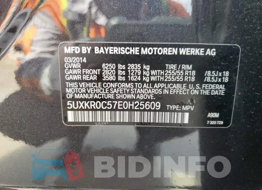5UXKR0C57E0H25609 Photo# 12