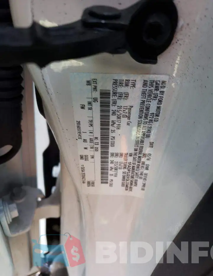 1FADP3J2XGL334839 Photo# 12