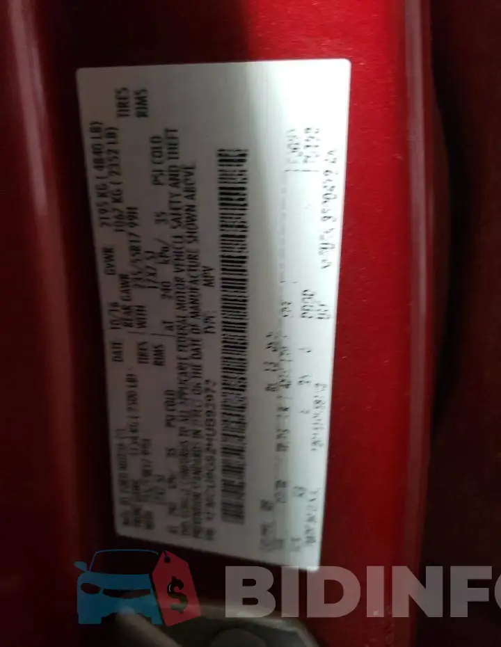 1FMCU9G92HUB93973 Photo# 12