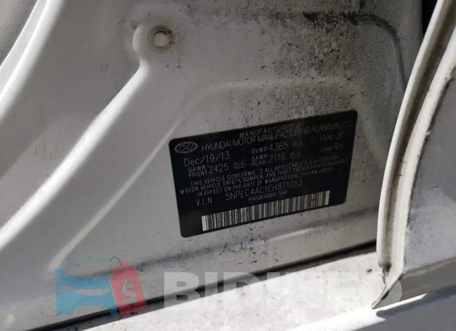 5NPEC4AC1EH871013 Photo# 12
