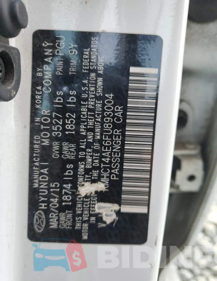 KMHCT4AE6FU893004 Photo# 12