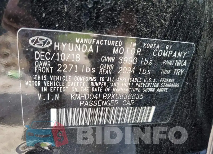 KMHD04LB2KU838835 Photo# 13