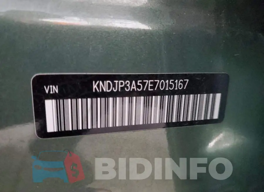 KNDJP3A57E7015167 Photo# 12