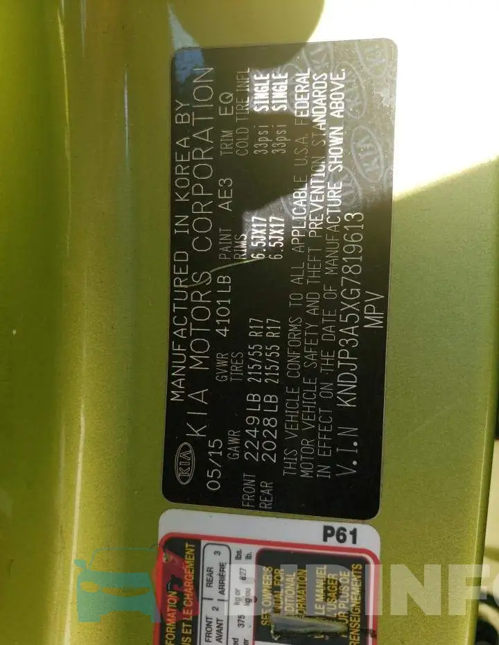 KNDJP3A5XG7819613 Photo# 12