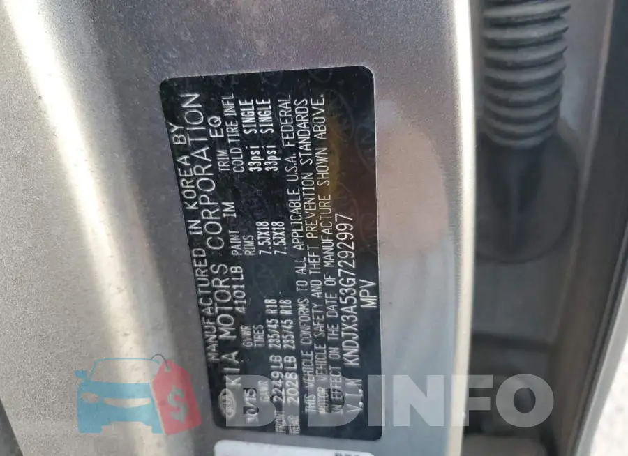 KNDJX3A53G7292997 Photo# 12