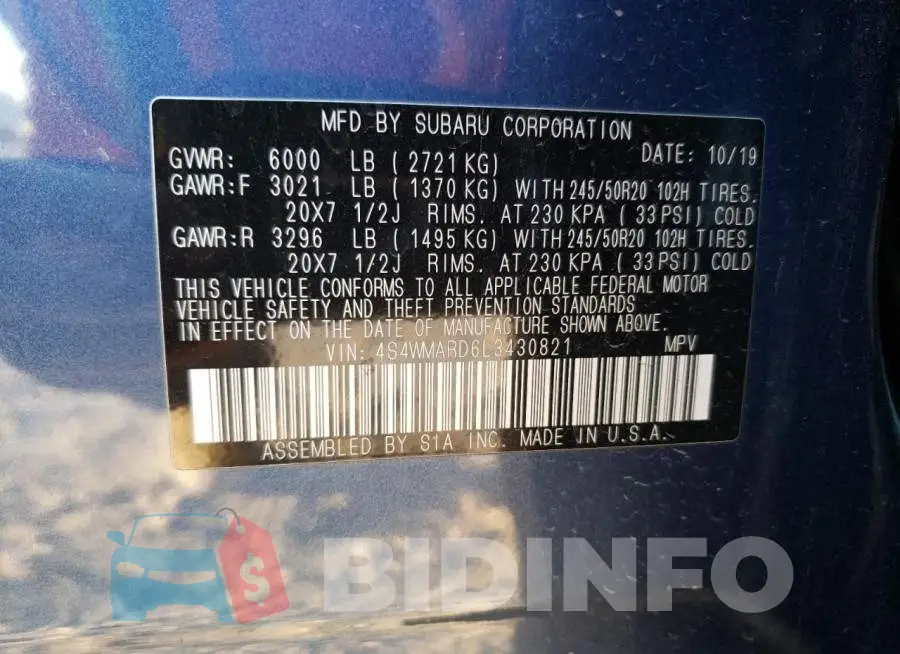 4S4WMARD6L3430821 Photo# 13