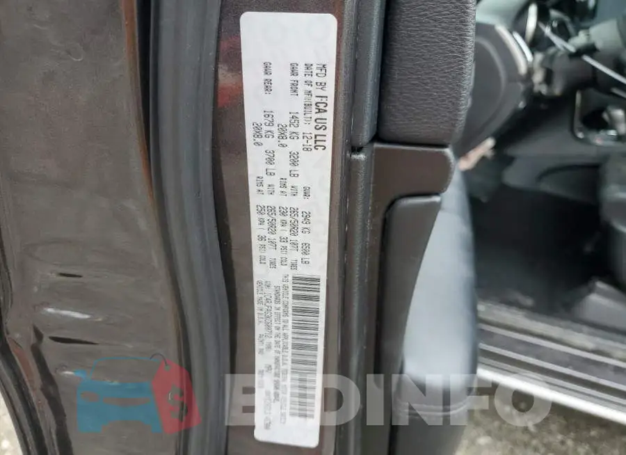 1C4RJFAG3KC600712 Photo# 13